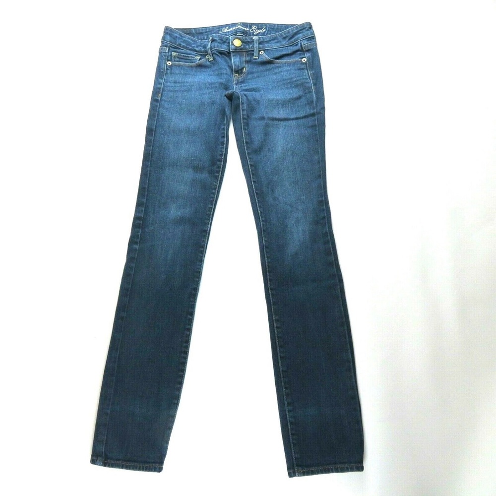 AMERICAN EAGLE Stretch Skinny Jeans Size 0 Reg